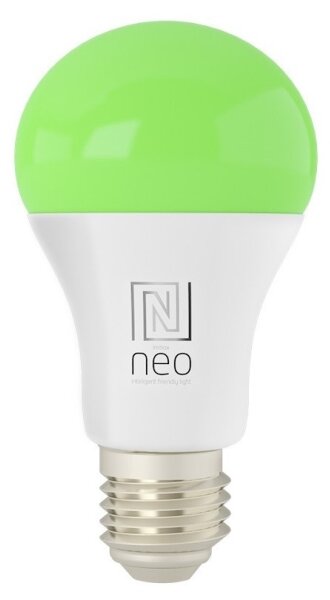 Immax NEO 07712CDO-SADA 3xLED RGB Stmievateľná žiarovka E27/9W/230V Wi-Fi Tuya+DO