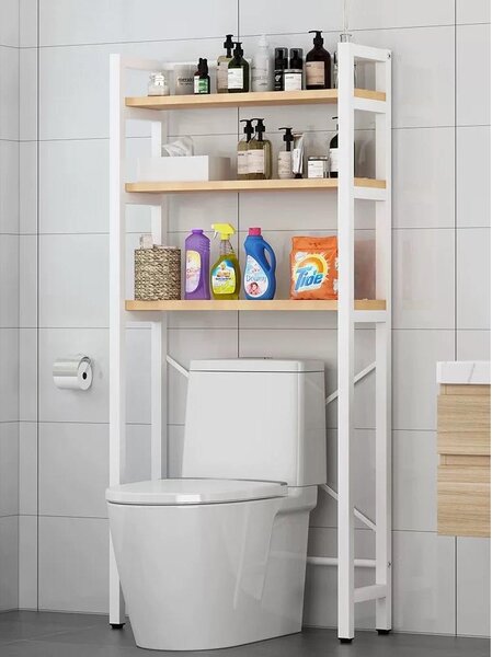 NovýNábytok.sk Regál Balco (dub natural + biela). Vlastná spoľahlivá doprava až k Vám domov. 1119407