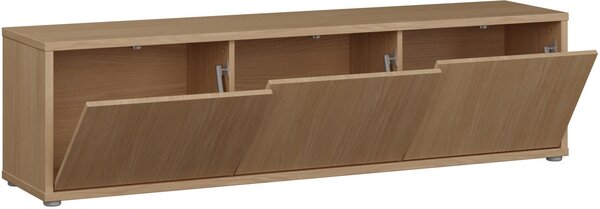 NÍZKA KOMODA, farba duba, 154,2/42,5/34,9 cm Carryhome - TV nábytok, Online Only