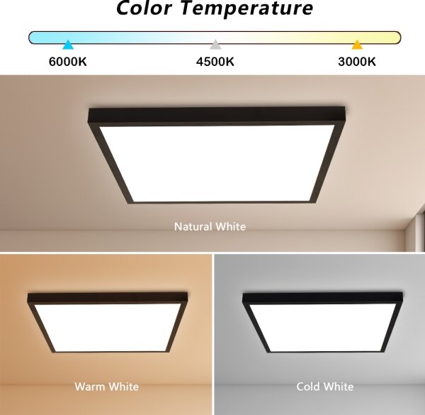 Brilagi-LED Stmievateľné kúpeľňové svietidlo FRAME SMART LED/50W/230V IP44 čierne + DO
