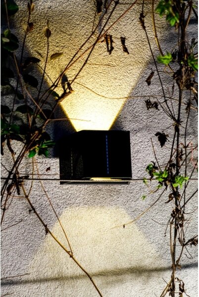 Brilagi - LED Solárne nástenné svietidlo SOLAR CUBE LED/2W/3,2V 1300 mAh IP54