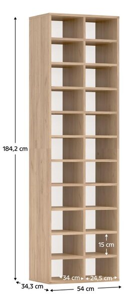 NovýNábytok.sk Botník Iglos (dub artisan). Vlastná spoľahlivá doprava až k Vám domov. 1119435