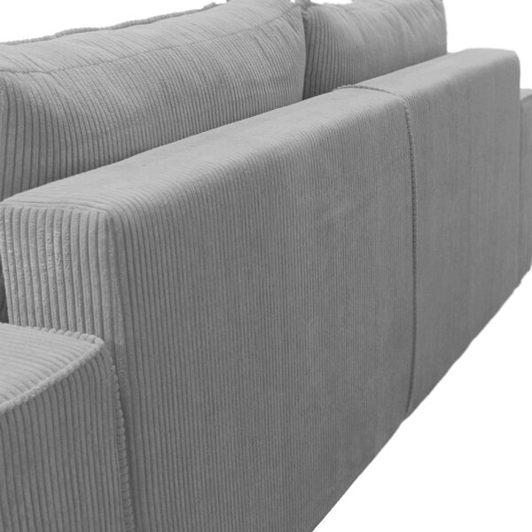 ROZKLADACIA POHOVKA, textil, tmavosivá MID.YOU - Sedačky, Online Only