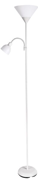 Brilagi - Stojacia lampa ARIANA 1xE27/100W/230V + 1xE14/25W biela