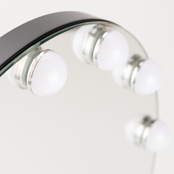 Brilagi - LED stmievateľné make-up zrkadlo HOLLYWOOD LED/12W/230V 3000-6500K