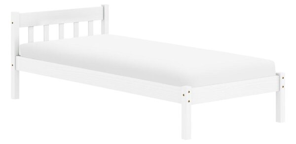 NovýNábytok.sk Jednolôžková posteľ 90x200 cm Malil (biela). Vlastná spoľahlivá doprava až k Vám domov. 1119523