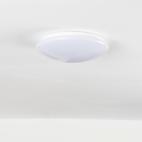 Eglo 33219 - LED RGB stropné svietidlo GIRON-C LED/17W/230V priemer 30 cm biela