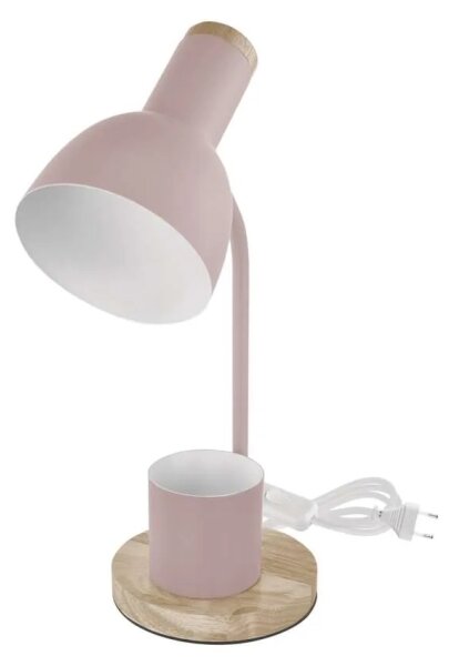 Stolová lampa POPPY 1xE27/25W/230V ružová