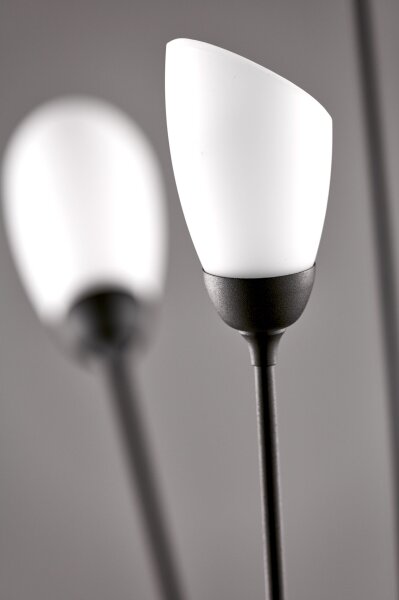 Jupiter 2058 - Stojacia lampa GLORIOSA 9xG9/14W/230V čierna