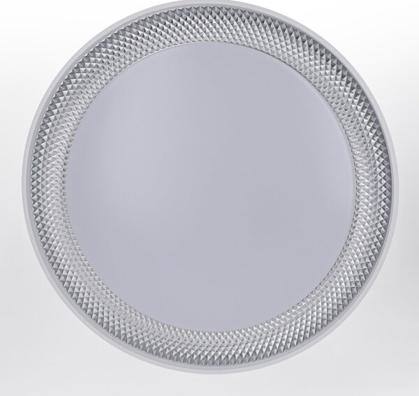 Brilagi - LED stmievateľné stropné svietidlo WALDO LED/48W/230V priemer 40 cm biela/strieborná s diaľkovým ovládaním