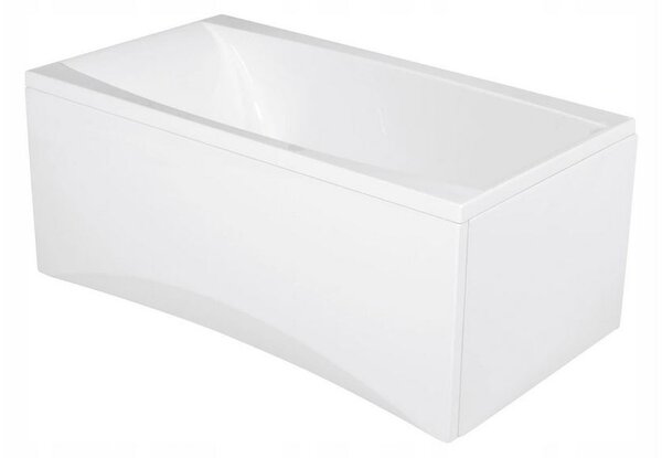 Cersanit Virgo akrylátová vaňa 140x75cm + nožičky, biela, S301-047