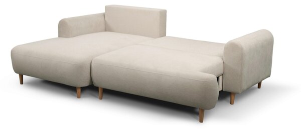 ROHOVÁ SEDAČKA, textil, béžová MID.YOU - Sedačky, Online Only