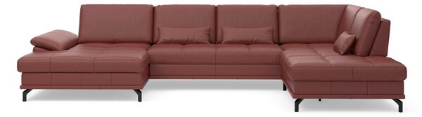 SEDACIA SÚPRAVA, koža, červenohnedá Sit & More - Sedačky, Online Only