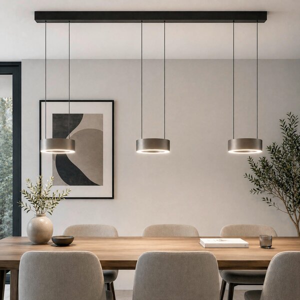 ZÁVESNÉ LED SVIETIDLO, 115/120/15 cm - Interiérové svietidlá
