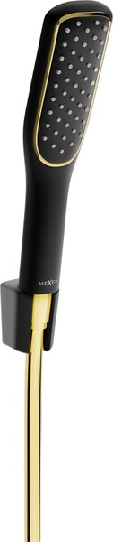 Mexen príslušenstvo - 1-bodový ručný sprchový set R-49, zlatá-čierna, 785495052-57
