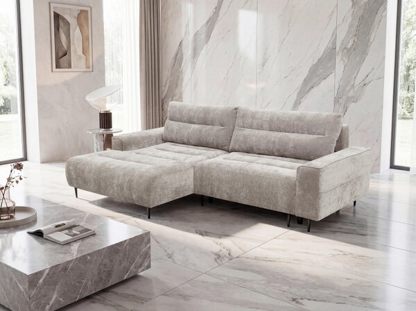 ROHOVÁ SEDAČKA, textil, béžová MID.YOU - Sedačky, Online Only