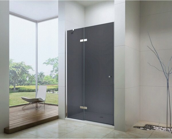 Mexen ROMA sprchové otváracie dvere 80 cm, šedá, 854-080-000-01-40