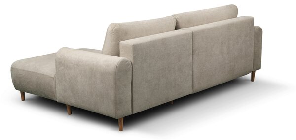ROHOVÁ SEDAČKA, textil, béžová MID.YOU - Sedačky, Online Only