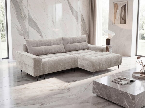ROHOVÁ SEDAČKA, textil, béžová MID.YOU - Sedačky, Online Only