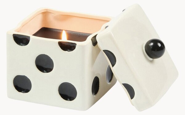 Keramická vonná sviečka Lucky Dice (Lava Stone)