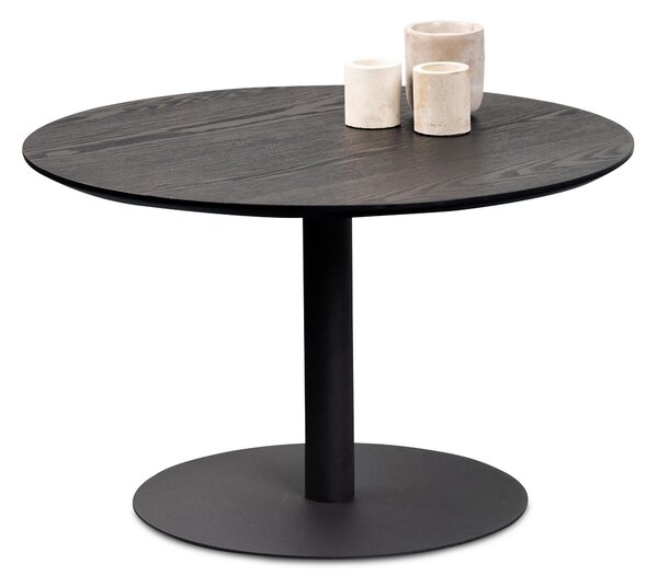 KONFERENČNÝ STOLÍK, čierna, kov, kompozitné drevo, 60/60/37 cm Xora - Stolíky do obývačky, Online Only