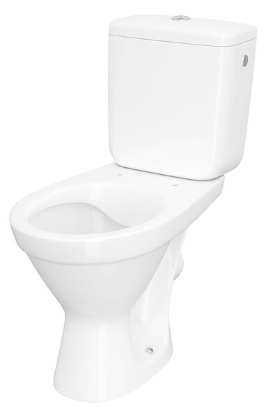 Cersanit Carsania II CleanOn WC kombi + pomaly padajúce sedátko, zadný odpad, 3/6L, K11-2340