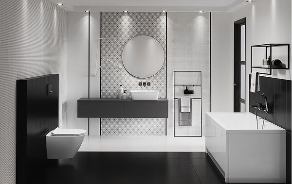 Cersanit Korat akrylátová vaňa 170x75cm + nožičky, biela, S301-294
