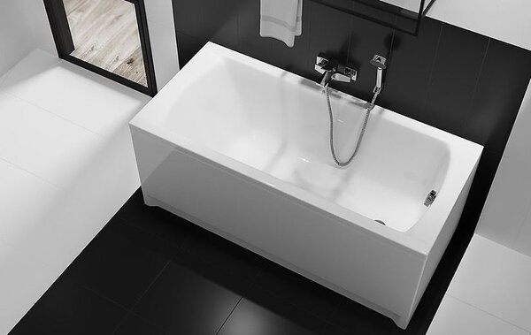 Cersanit Korat akrylátová vaňa 170x75cm + nožičky, biela, S301-294