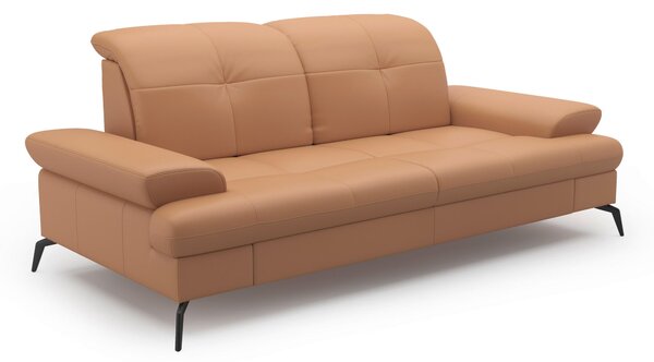 2,5-MIESTNA POHOVKA, cappuccino, kombinácia pravá koža/látka Sit & More - Sedačky, Online Only
