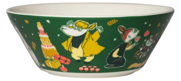 Arabia Miska Moomin Moomin Gift of Love 15cm, zelená