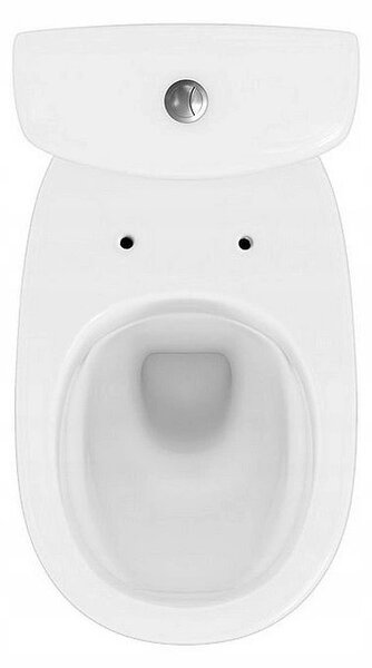 Cersanit ARTECO - WC kombi + antibakteriálne sedátko s funkciou pomalého zatvárania, vertikálny odpad, K667-077