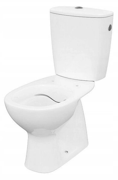 Cersanit ARTECO - WC kombi + antibakteriálne sedátko s funkciou pomalého zatvárania, vertikálny odpad, K667-077