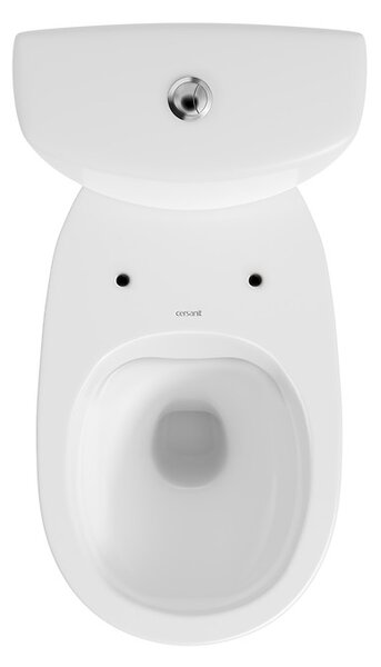 Cersanit ARTECO - WC kombi + antibakteriálne sedátko s funkciou pomalého zatvárania, horizontálny odpad, K667-052