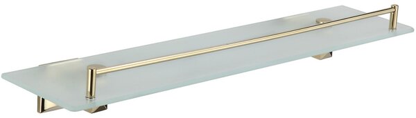 Mexen príslušenstvo, Dalia kúpeľnová sklenená polička, zlatá, 7017337-50