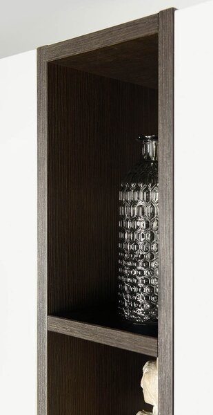 Sapho Sapho, ESPACE otvorená policová skrinka 20x172x32cm,biela (ESP100), ESC100-3030