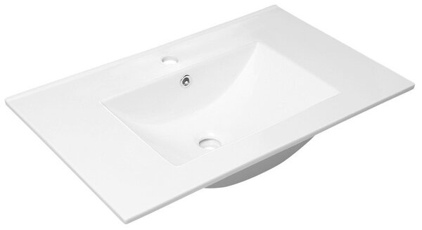 Sapho SLIM keramické umývadlo, nábytkové, 76,5x46 cm, biela