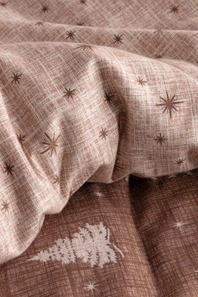 Obliečky Yule Flanel premium 1x 140/200, 1x 70/90