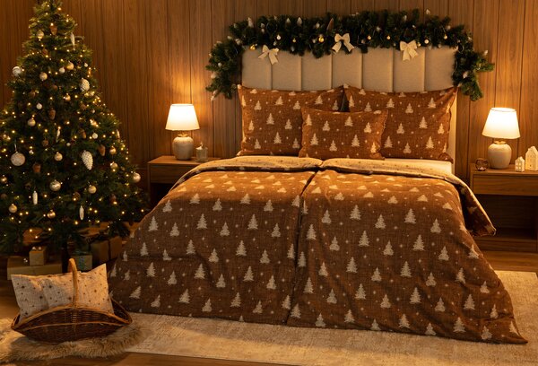 Obliečky Yule Flanel premium 1x 140/200, 1x 70/90