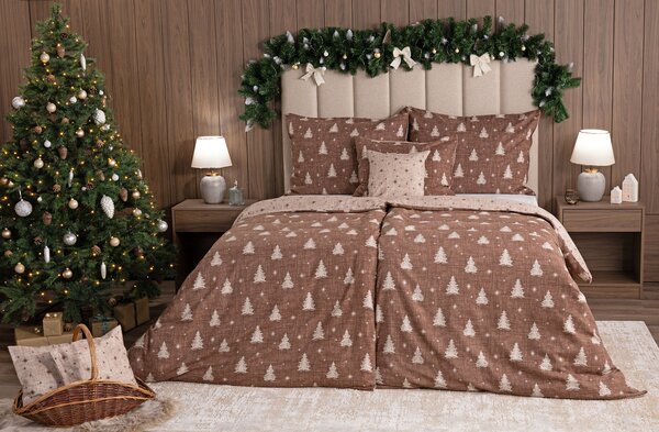 Obliečky Yule Flanel premium 1x 140/200, 1x 70/90