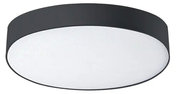 Moderné LED stropné svietidlo Monza II R 50 4000K SMART Wifi čierne - výpredaj – Čierna