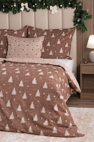 Obliečky Yule Flanel premium 1x 140/200, 1x 70/90