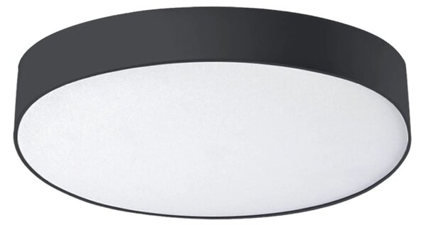 Moderné LED stropné svietidlo Monza II R 50 4000K SMART Wifi čierne - výpredaj – Čierna