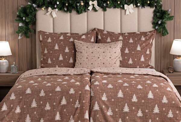 Obliečky Yule Flanel premium 1x 140/200, 1x 70/90