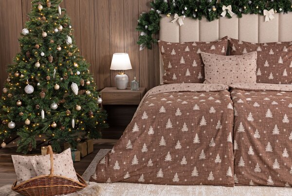 Obliečky Yule Flanel premium 1x 140/200, 1x 70/90