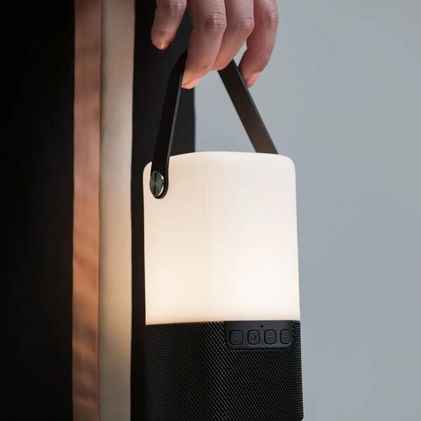 LED stojaca lampa Ray 9.3 čierne – Čierna