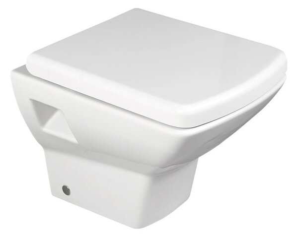 Isvea Isvea, SOLUZIONE WC sedátko, Soft Close, biela (Purity), 40S30700I