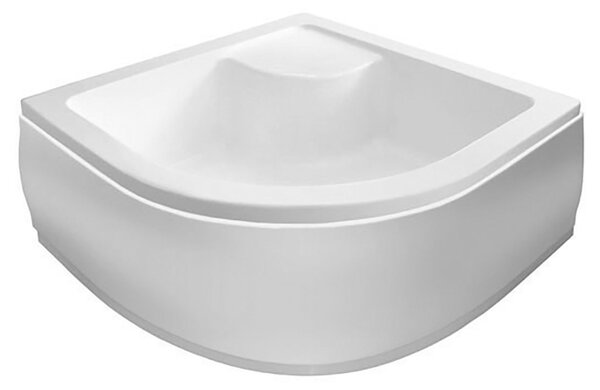 Aqualine Aqualine, Sprchová vanička akrylátová,štvrťkruh 80x80x28cm vrátane nožičiek, R550, C83