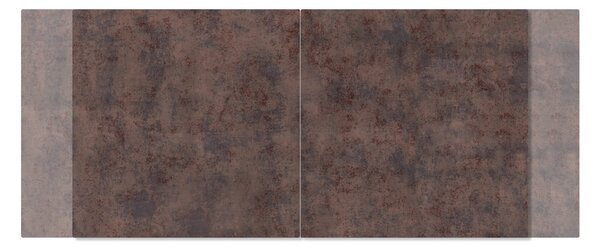 DELIFE Jedálenský stôl Edge 180/220x90 cm sklo koňaková podstava v tvare kríža obdĺžniková nerezová oceľ rozkladací