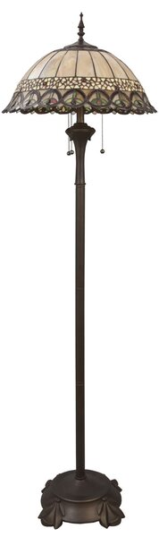 Stropné svietidlo Tiffany- Ø 50 * 165 cm 3x E27 / Max 60w - Clayre & Eef