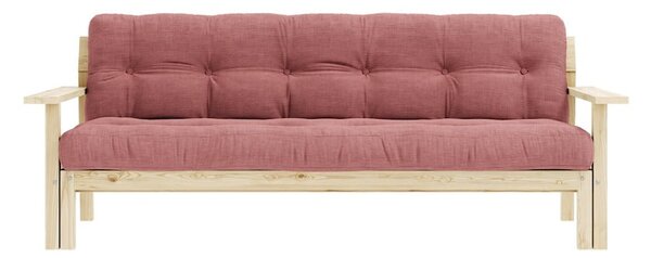 Ružová rozkladacia pohovka 218 cm Unwind - Karup Design